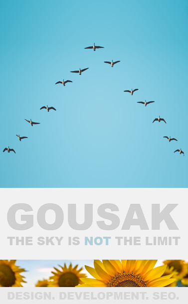 GOUSAK - The Sky Is The Limit